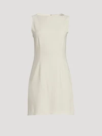 Crepe Shift Dress