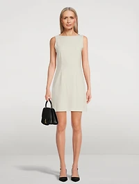 Crepe Shift Dress