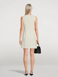 Crepe Shift Dress