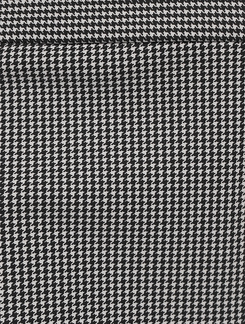 Slim Kick Houndstooth Trousers