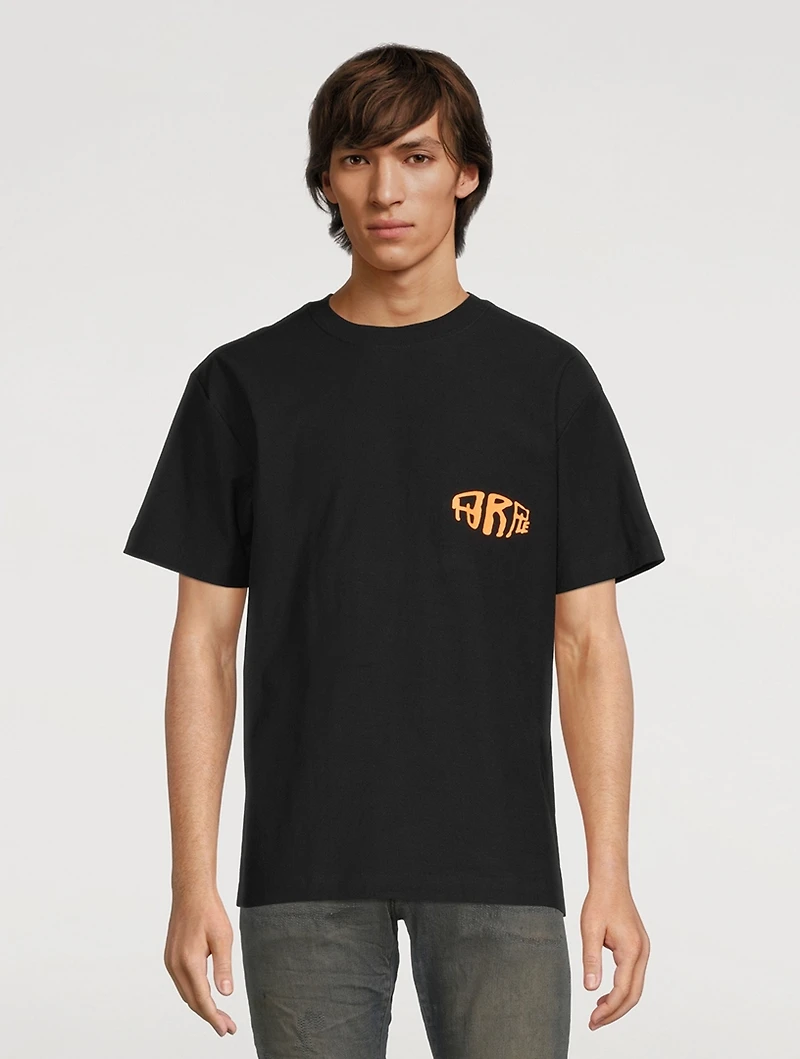 Textured Jersey T-Shirt