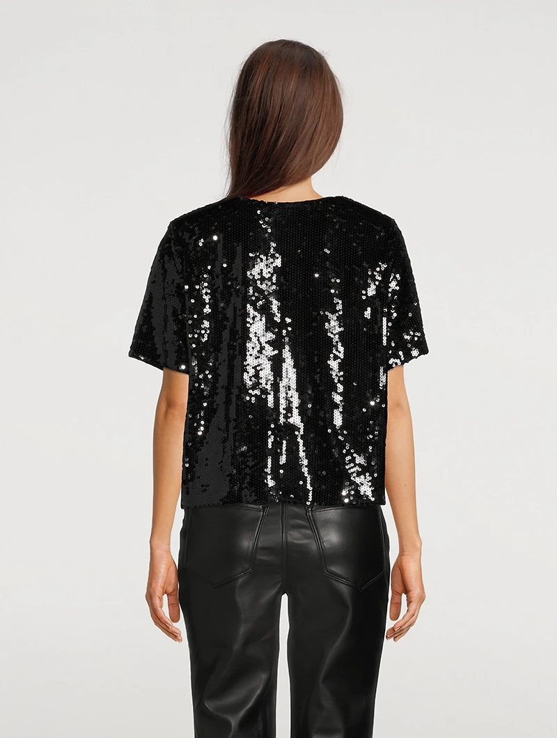 Sequin Party T-Shirt