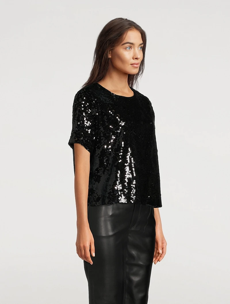 Sequin Party T-Shirt