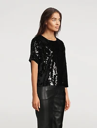 Sequin Party T-Shirt