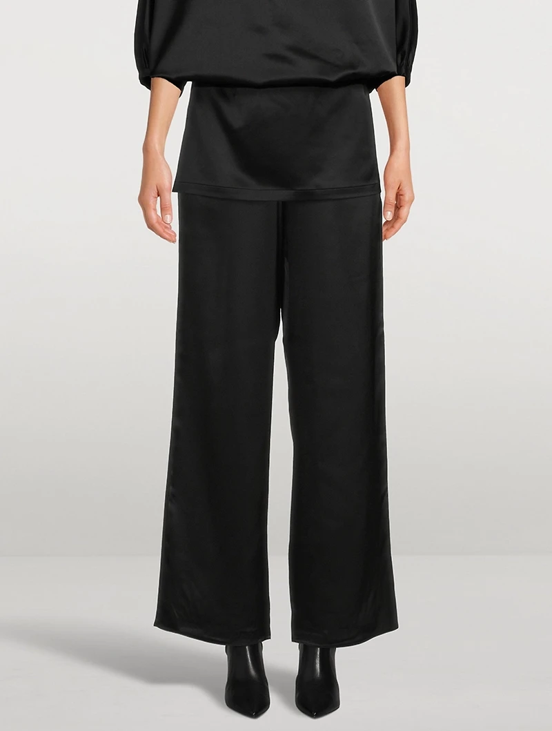 Silk Pajama Pants