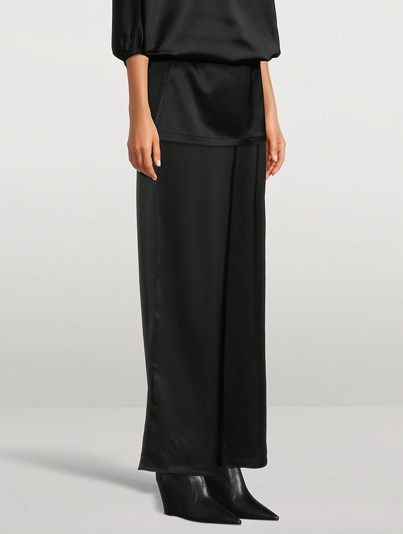 Silk Pajama Pants