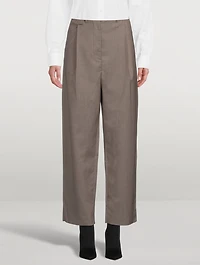 Fluid Wool Trousers