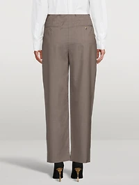 Fluid Wool Trousers