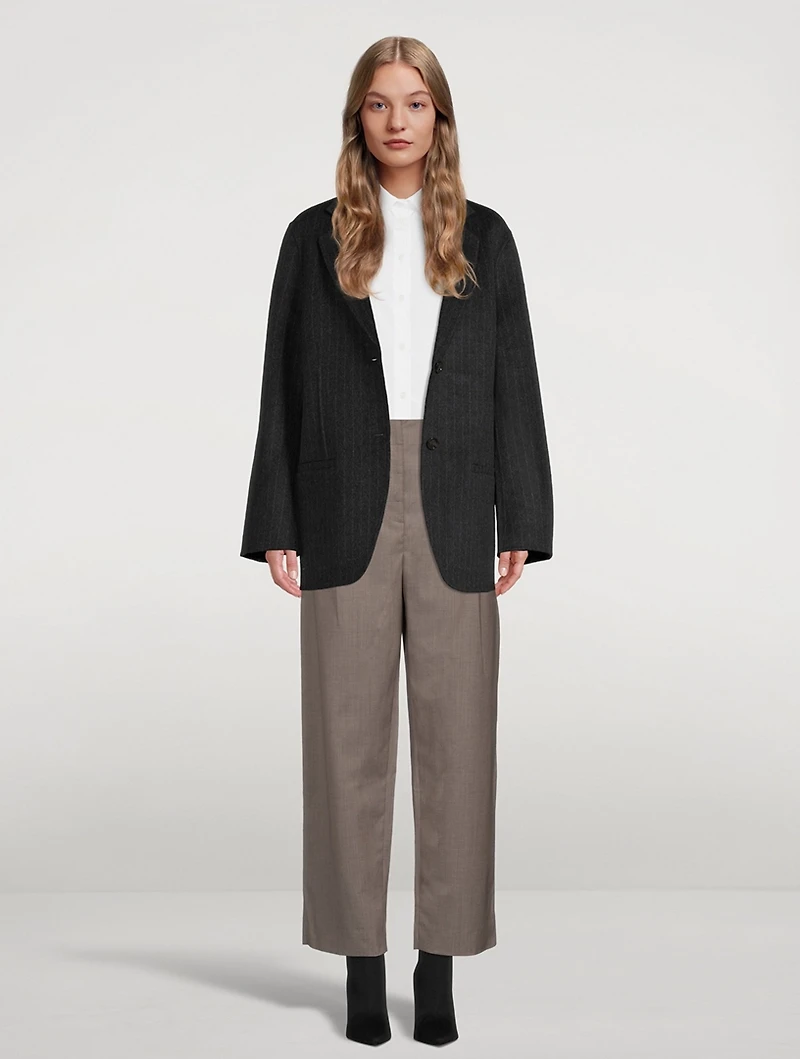 Fluid Wool Trousers