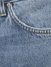 Twisted Seam Straight Jeans
