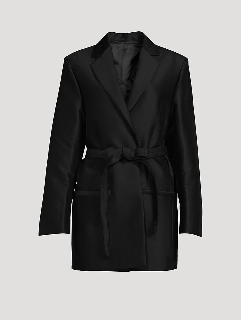 Belted Evening Blazer