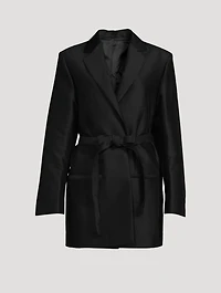 Belted Evening Blazer