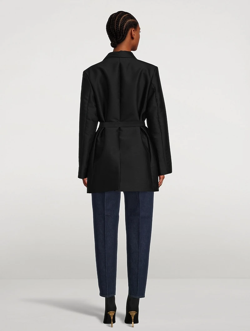 Belted Evening Blazer