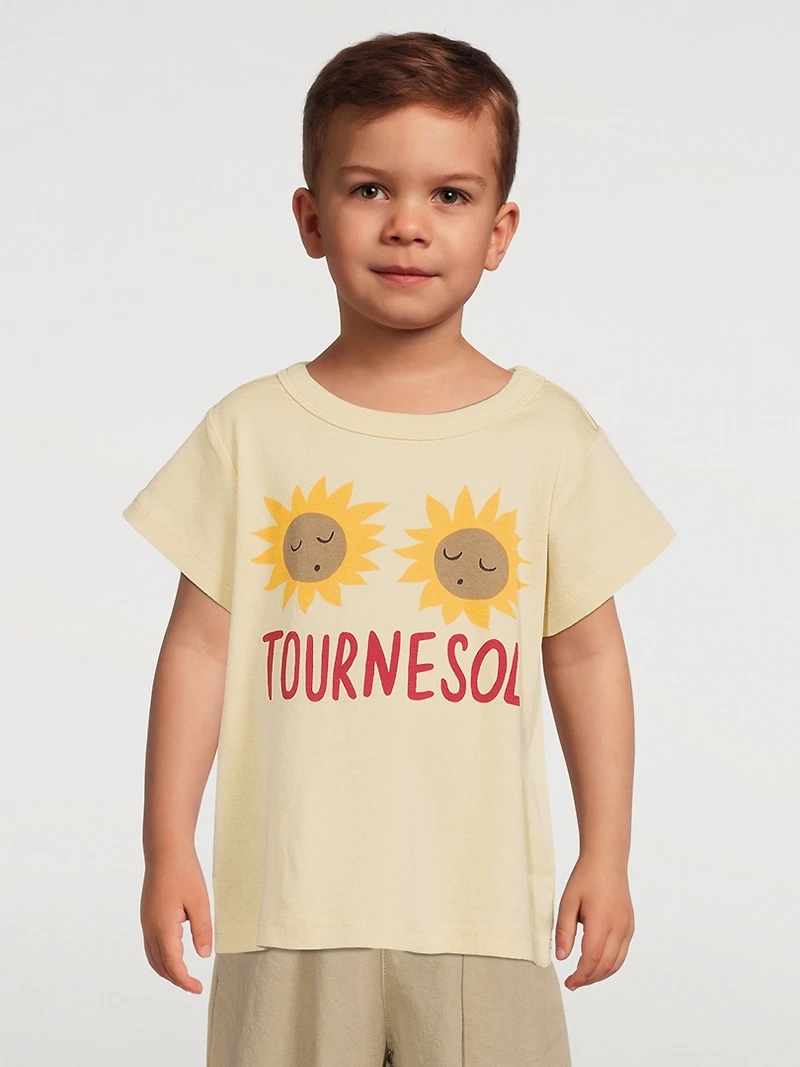 Tournesol Cotton T-Shirt