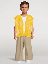 Cotton Vest Floral Print