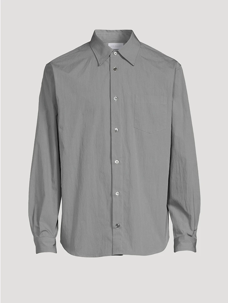 Cloak Cotton And Nylon Oversized Shirt