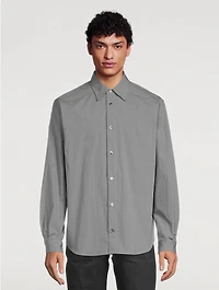 Cloak Cotton And Nylon Oversized Shirt