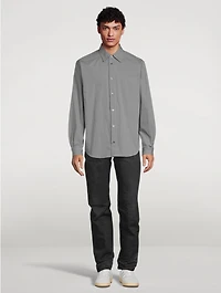 Cloak Cotton And Nylon Oversized Shirt