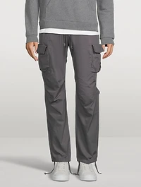 Cotton Cargo Pants With Back Sateen