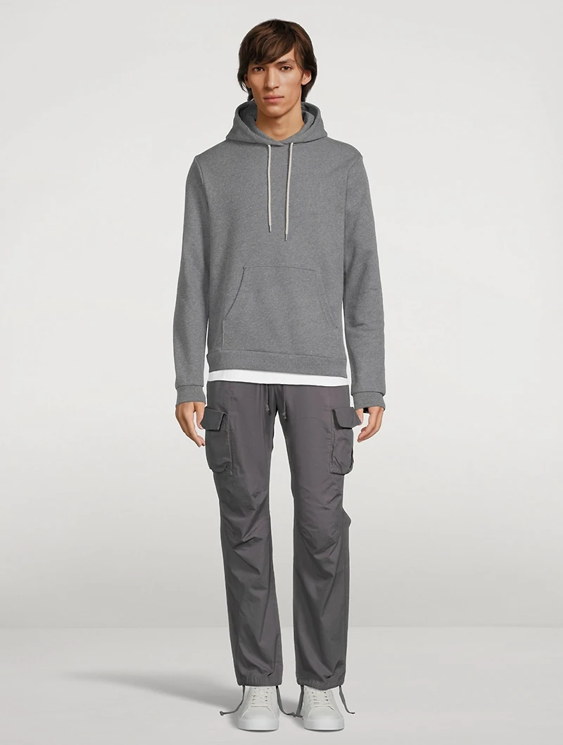 Cotton Cargo Pants With Back Sateen