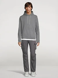 Cotton Cargo Pants With Back Sateen