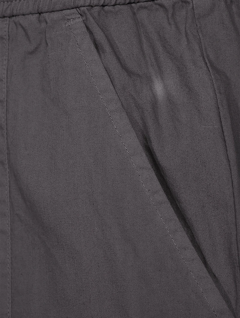 Cotton Cargo Pants With Back Sateen