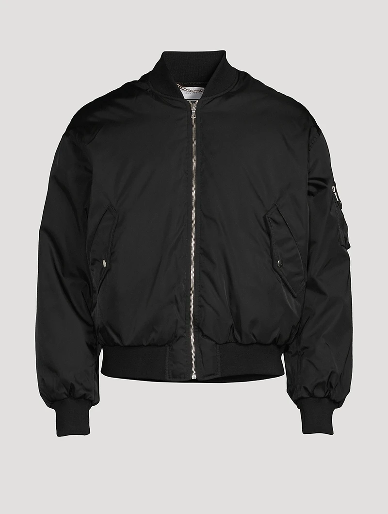Andes Nylon Down Bomber Jacket