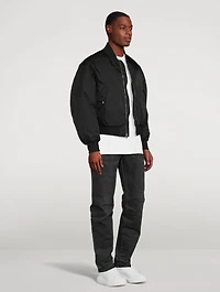 Andes Nylon Down Bomber Jacket
