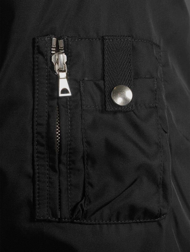 Andes Nylon Down Bomber Jacket