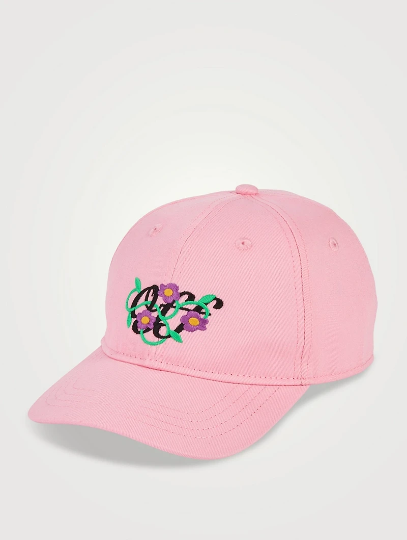 Flower Logo Baseball Cap