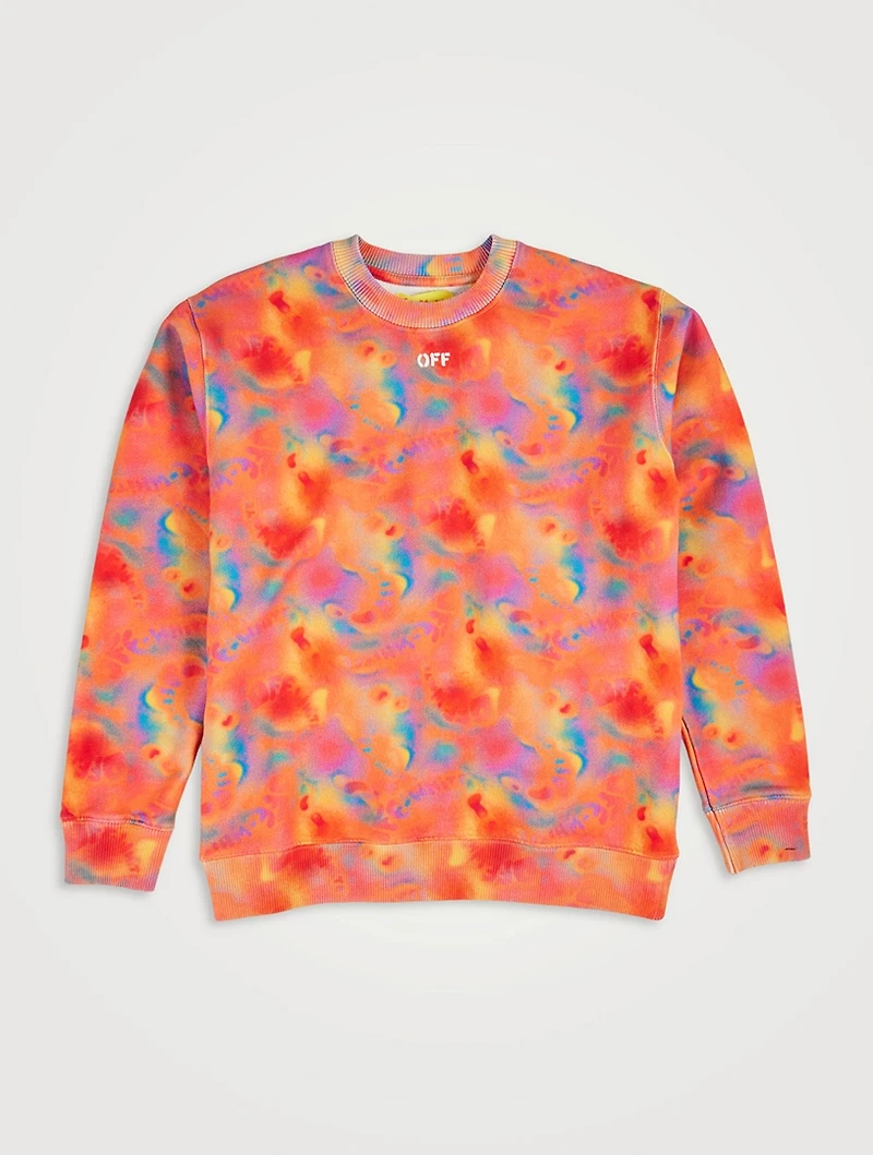Abstract Crewneck Sweatshirt
