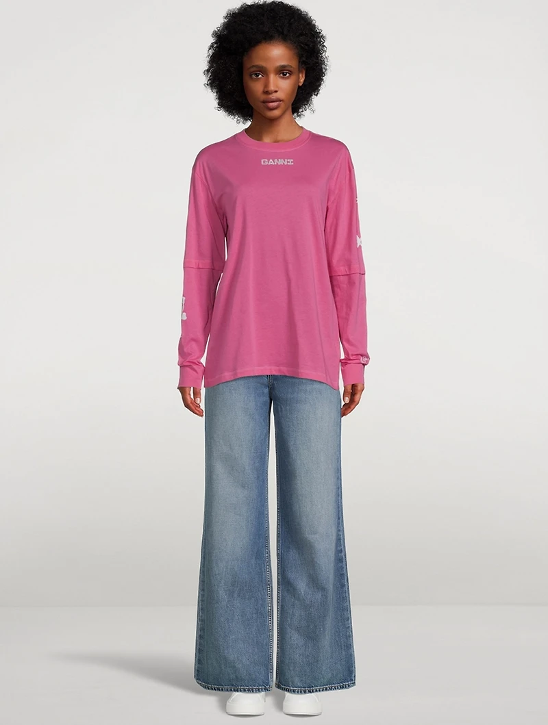 Layered Long-Sleeve T-Shirt