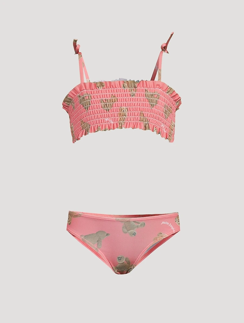 Two-Piece Swimsuit Bear Print