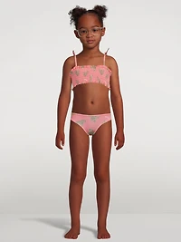 Two-Piece Swimsuit Bear Print