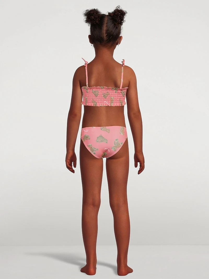 Two-Piece Swimsuit Bear Print
