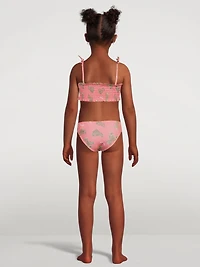 Two-Piece Swimsuit Bear Print