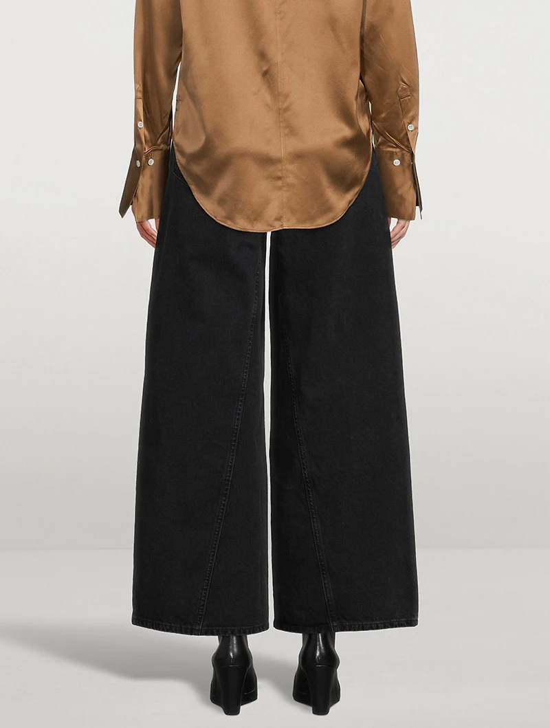 Jozey Rigid Wide-Leg Jeans