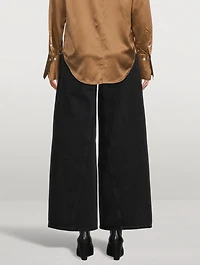 Jozey Rigid Wide-Leg Jeans