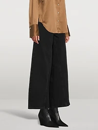 Jozey Rigid Wide-Leg Jeans