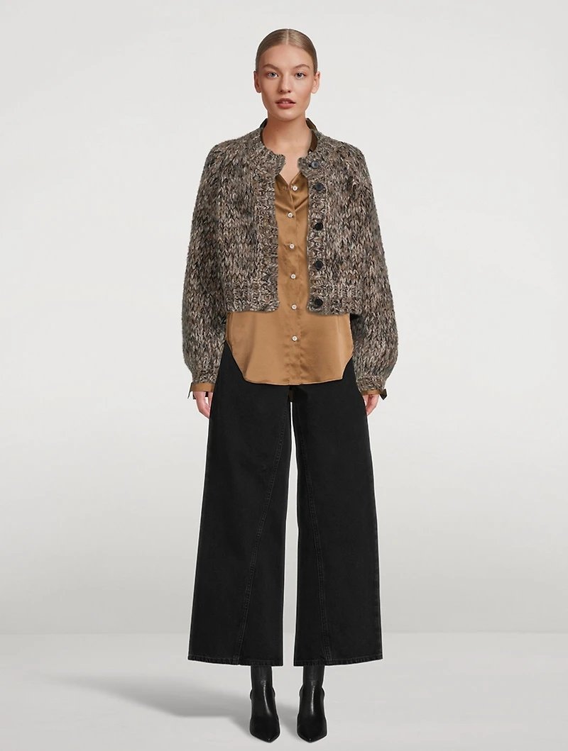 Jozey Rigid Wide-Leg Jeans