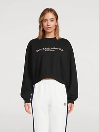 Athletic Club Cropped Sweatshirt