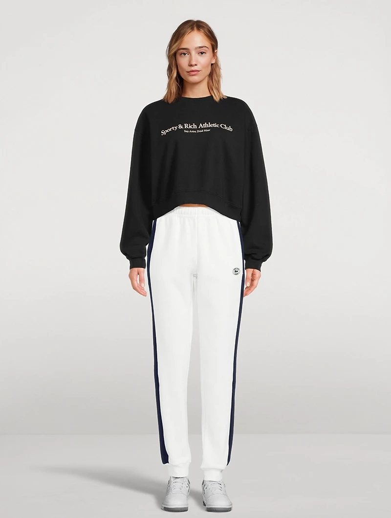 Athletic Club Cropped Sweatshirt