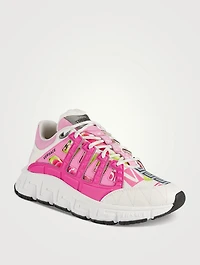 Trigreca Sneakers Logo Orchid Print
