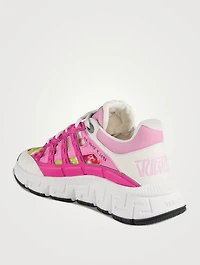 Trigreca Sneakers Logo Orchid Print
