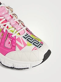 Trigreca Sneakers Logo Orchid Print