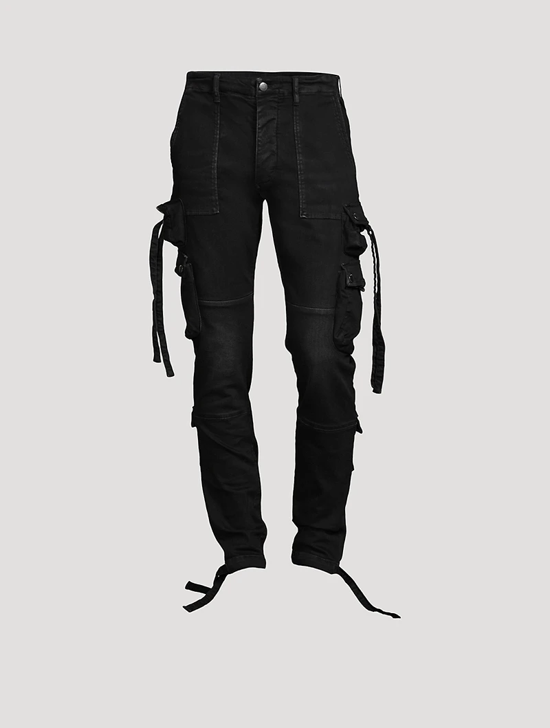 Tactical Denim Cargo Pants