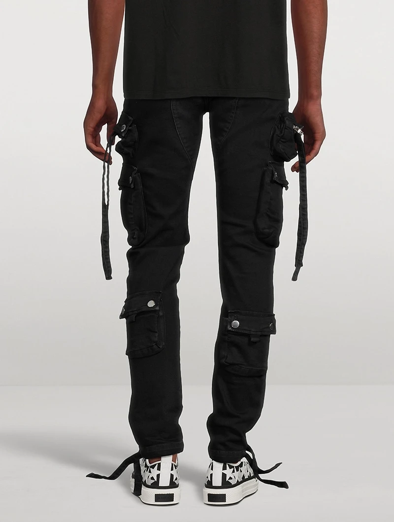 Tactical Denim Cargo Pants