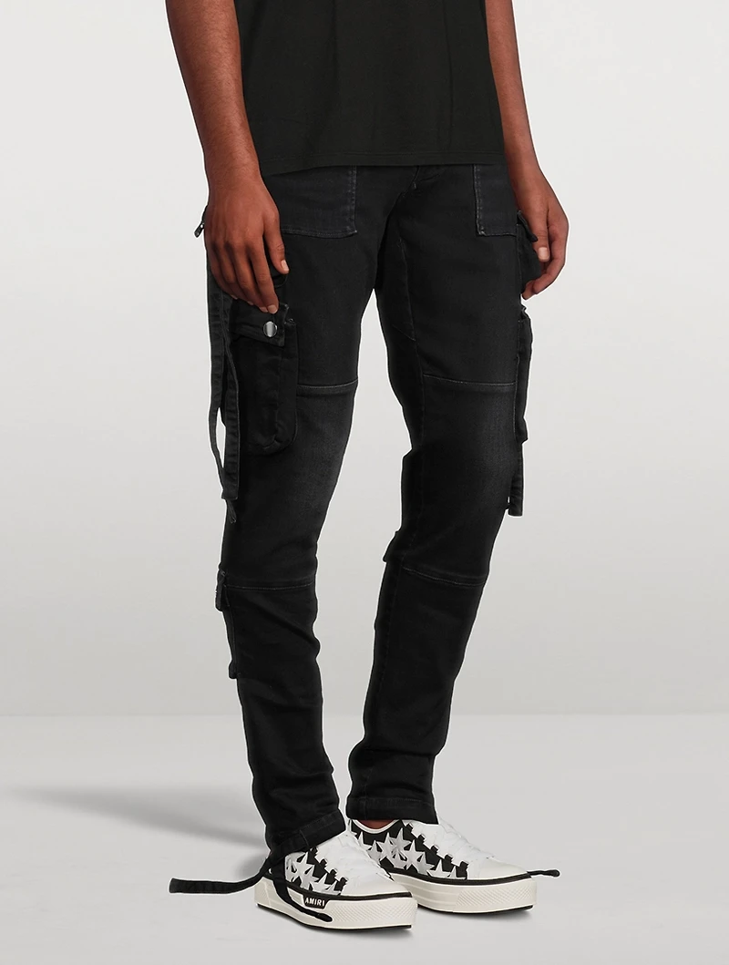Tactical Denim Cargo Pants