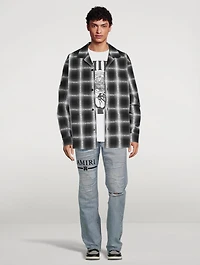 Straight-Leg Jeans With M.A. Bar Logo