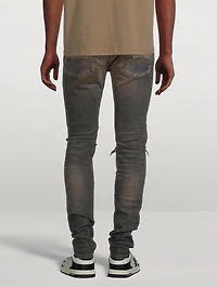 MX1 Skinny Jeans With Plaid